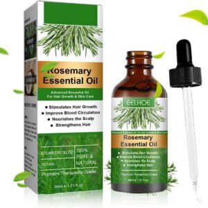 Rosemary Hair Oil – Best for Male & Female | Stronger, Thicker, Shinier Hair
