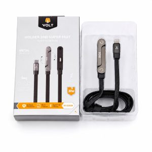 30W Premium Fast Charging Cable | Lightning & Type-C